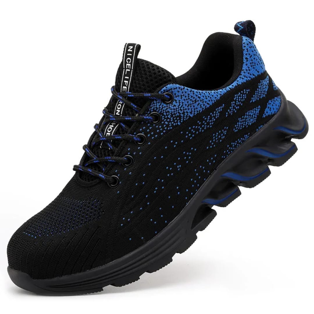 Chaussure de Sécurité Basket type S1P/9017 bleu Taille N°44